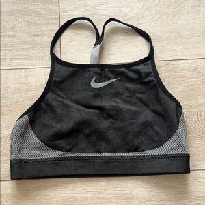 Nike kids Black Sports Bra